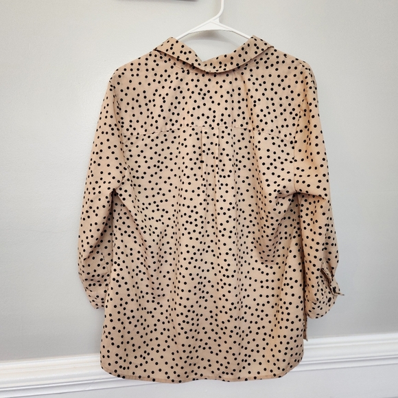 Button down Blouse by Notations Sz L - Picture 3 of 4